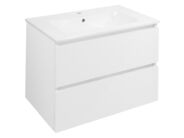 Sapho EZARA umyvadlová skříňka 69,8x52x46cm, bílá lesk