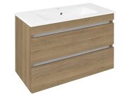 Sapho EZARA umyvadlová skříňka 78x54x39cm, dub cuneo