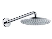 Hansgrohe Raindance Hlavová sprcha 240, 1 proud, EcoSmart 9 l/min, rameno 390 mm, chrom