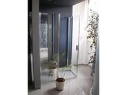 Gelco designová zrcadlová fólie na sprchovou zástěnu 152x100 cm