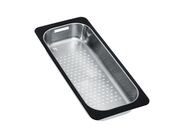 Franke Příslušenství odkapávací miska pro dřezy, 183x433x64 mm, nerez/černý plast