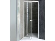 Aqualine AMICO sprchové dveře výklopné 740-820x1850mm, čiré sklo