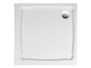 Gelco DIONA sprchová vanička z litého mramoru, čtverec 90x90x7,5cm, bílá
