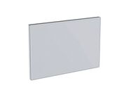 Geberit Omega krycí deska splachovací nádržky 12 cm, sklo bílé