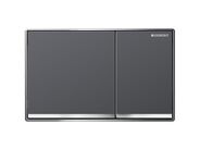Geberit Omega60 ovládací tlačítko, pro 2 množství splachování, zalícované, láva