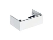 Geberit ONE skříňka pod umyvadlo s jednou zásuvkou, 74x47x26,6 cm, lakovaná s vysokým leskem, bílá