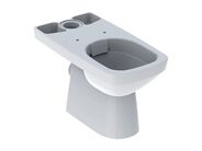 Geberit Selnova Square kombinační klozet 68 cm, s hluboké splachování, vodorovný odpad, Rimfree, bílá