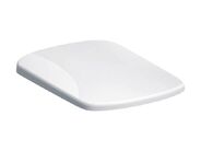 Geberit Selnova Square WC sedátko, duroplast, závěsy nerez, bílá