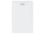 Geberit Sestra obdélníková sprchová vanička 160x80 cm, břidlicová struktura, bílá