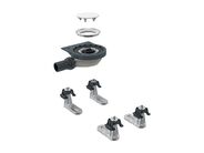 Geberit sprchová odpadní souprava pro sprchovou vaničku Setaplano, výška vodního uzávěru 30 mm, 4 patky