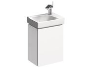 Geberit Xeno² skříňka pod umyvadlo s dvířky 38x26,5x52,5 cm, lakovaná s vysokým leskem, bílá