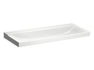 Geberit Xeno² umyvadlo 120x48 cm, bez otvoru pro baterii, bez přepadu, KeraTect, bílá
