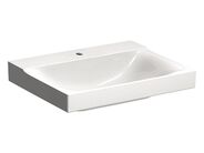 Geberit Xeno² umyvadlo 60x48 cm, s otvorem pro baterii, bez přepadu, KeraTect, bílá