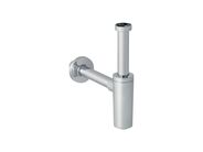 Geberit zápachová uzávěrka přímá pro umyvadla, odpadní trubka d 32 mm, pochromovaná lesklá