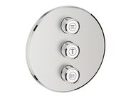 Grohe Grohtherm SmartControl Třícestný ovladač pod omítku, supersteel