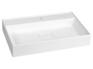 Sapho GODIVA umyvadlo, litý mramor, 68x44cm, bílá