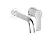 Jika Ponta Style Podmítková umyvadlová baterie, dvouotvorová, chrom