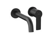 Jika Ponta Style Podmítková umyvadlová baterie, dvouotvorová, černá mat