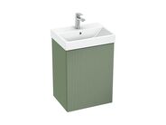 Jika Cubito Style Skříňka pod umývátko 45×34 cm, 1 dveře, zelená mint