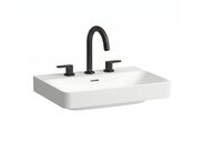 Laufen Pro X umyvadlo 65x46,5 cm, 3x otvor pro baterii, přepad, bílá LCC