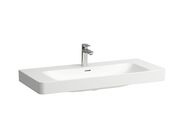 Laufen Pro X umyvadlo 105x46,5 cm, otvor pro baterii, přepad, broušená spodní část, bílá LCC