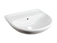 Jika Lyra Plus Umyvadlo 50x41 cm, bez otvoru pro baterii, s přepadem, bílá