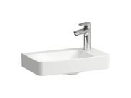 Laufen Pro X umývátko compact, 48x28 cm, otvor pro baterii vpravo, bez přepadu, bílá