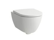 Laufen Pro X Advanced závěsné WC 54x36 cm, silent flush, Rimless, bílá LCC Active