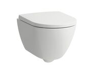 Laufen Pro X Advanced závěsné WC 49x36 cm, silent flush, Rimless, bílá mat
