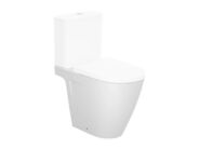 Jika Cubito Style WC kombinační mísa, polokapotovaná, vario odpad, Vortex/Rimless, bílá