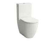 Laufen Pro X stojící WC kombi, kapotovaný, 36x68 cm, rimless, hluboké splachování, bílá
