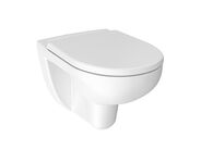 Jika Euroline-N WC závěsné, 52x36 cm, otevřený kruh,hluboké splachování, se sedátkem, bílá