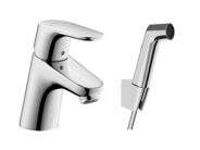Hansgrohe Focus Souprava pákové baterie 70 s bidetovou sprškou a sprchovou hadicí, chrom
