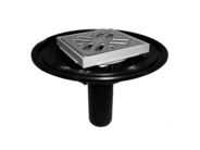 HL Balkónový a terasový vtok DN40 se svislým odtokem, s izolačním límcem