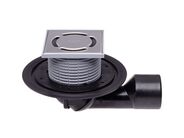 HL Balkónový a terasový vtok DN50/75 s otočným kloubem na odtoku, s izolační přírubou, se suchou klapkou proti zápachu