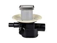 HL Podlahová vpust DN75/110 s ležatým odtokem, s uzávěrem proti vzduté vodě