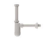 HL Umyvadlový sifon DN40x5/4”s krycí růžicí odtoku