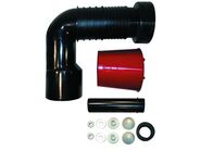 HL Napojovací koleno pro záchodovou mísu, DN90/110 PE, možnost zkrácení přítokové trubky