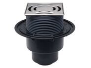 HL Podlahová vpust DN50/75/110 se svislým odtokem, s pevnou izolační přírubou, ZU standard