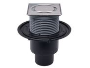 HL Podlahová vpust DN50/75/110 se svislým odtokem s pevnou izolační přírubou, ZU standard