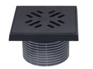 HL Nástavec d 110mm/litinový rám 147x147mm/litinová mřížka 140x140mm