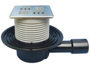 HL Podlahová vpust DN40/50 s ležatým odtokem, s pevnou izolační přírubou