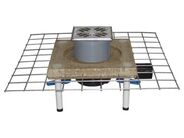 HL Podlahová vpust DN40/50 s ležatým odtokem a polymerbetonovým límcem