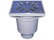 HL Velkokapacitní podlahová vpust DN160, svislý odtok, ZU - standard