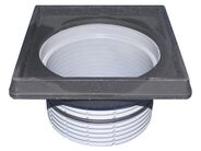 HL Nástavec d 195mm/litina260x260mm, pro vtoky série Perfekt HL605, HL606, HL615, HL616 a HL618