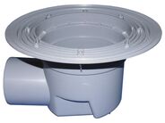 HL Těleso perfekt vtoku DN110 s vodorovným odtokem a pevnou izolační přírubou