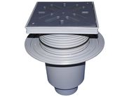 HL Velkokapacitní dvorní vtok DN160, svislý odtok s izolační přírubou, ZU - suchá klapka