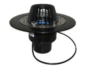 HL Střešní vtok DN110 s pevnou izolační přírubou a izolační svorkou, tepelně izolovaný