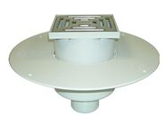 HL Střešní vtok DN110 s pvc pevnou izolační přírubou, pochůzný