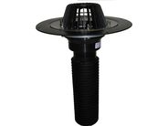 HL Renovační střešní vtok s pevnou přírubou a izolační svorkou pro DN160, záchytný koš